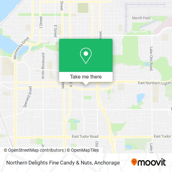 Northern Delights Fine Candy & Nuts map