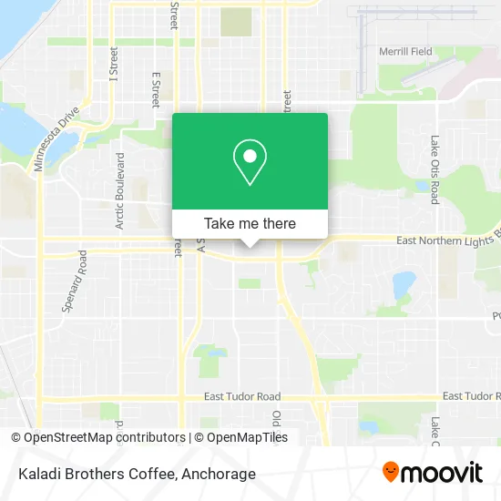 Mapa de Kaladi Brothers Coffee