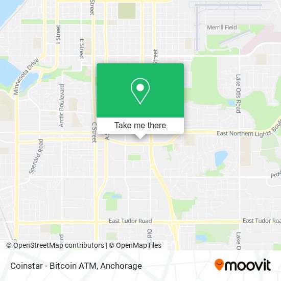 Coinstar - Bitcoin ATM map