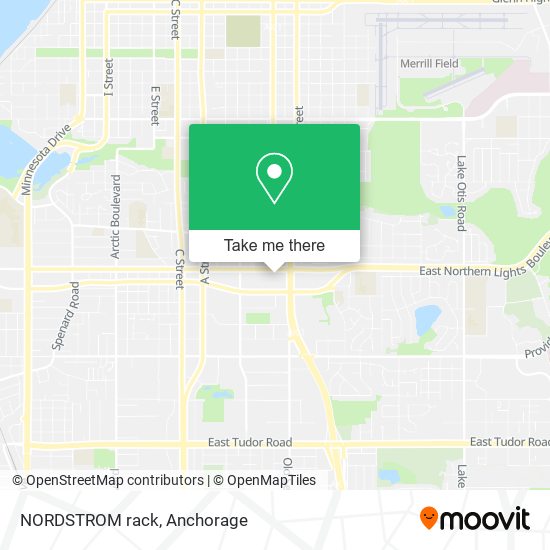 NORDSTROM rack map