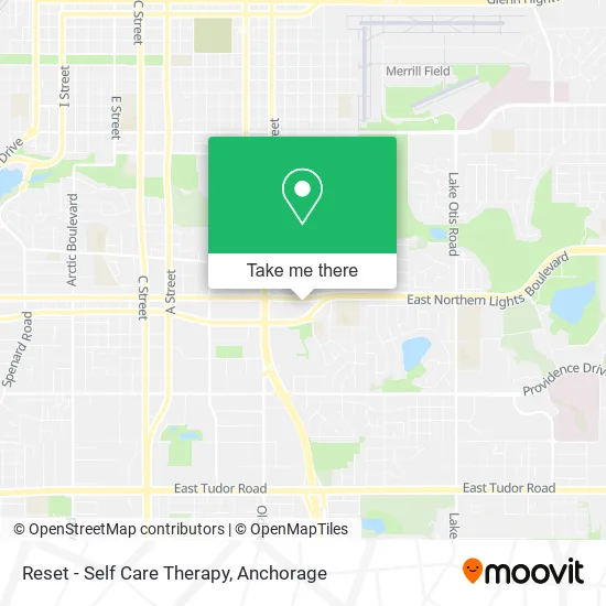 Reset - Self Care Therapy map