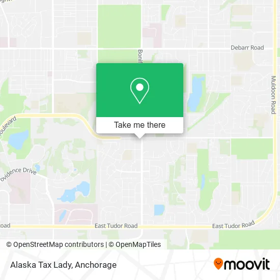 Alaska Tax Lady map