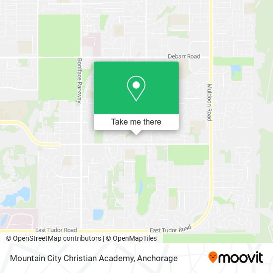 Mountain City Christian Academy map