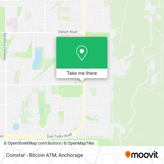 Coinstar - Bitcoin ATM map