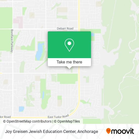 Mapa de Joy Greisen Jewish Education Center