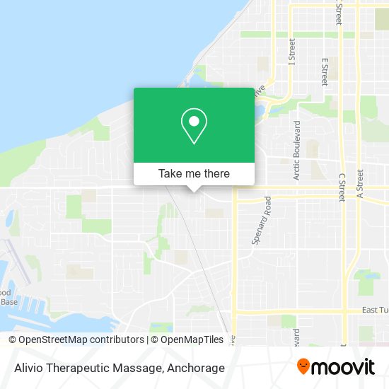 Mapa de Alivio Therapeutic Massage