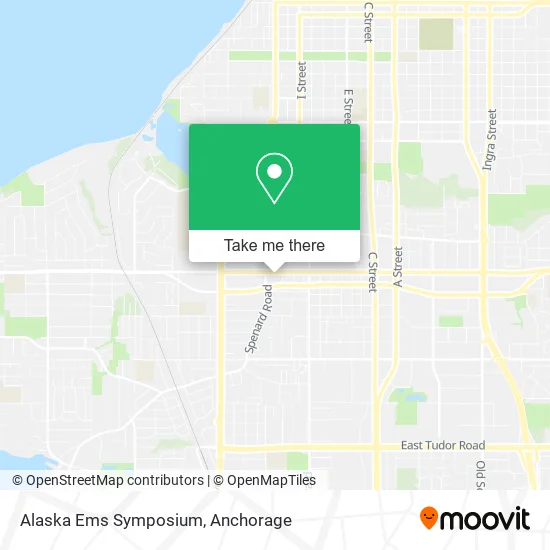Alaska Ems Symposium map