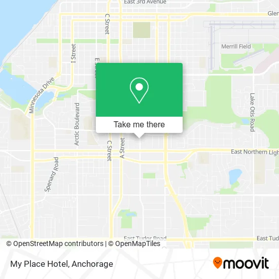 My Place Hotel map
