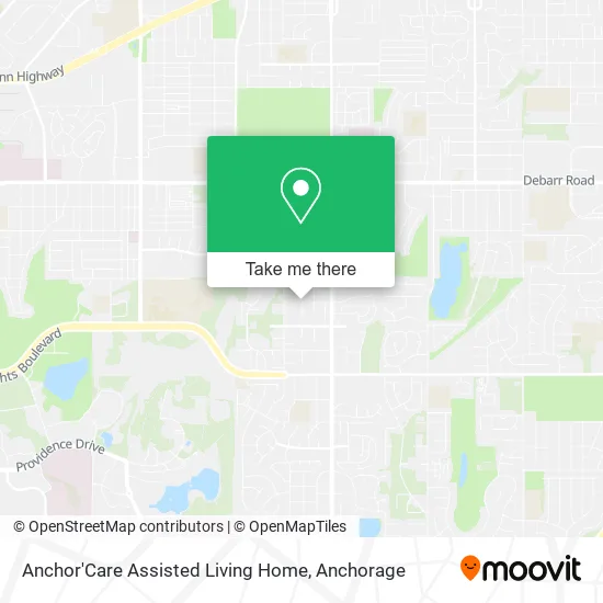 Anchor'Care Assisted Living Home map