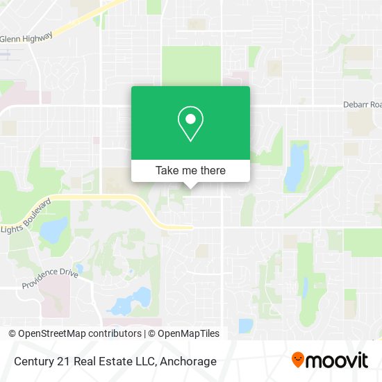 Mapa de Century 21 Real Estate LLC