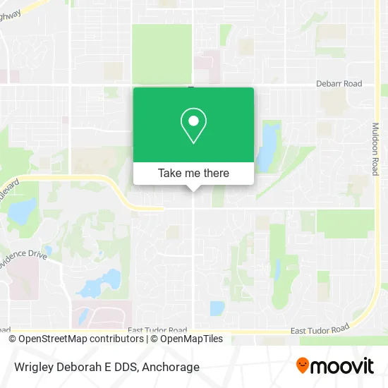 Mapa de Wrigley Deborah E DDS