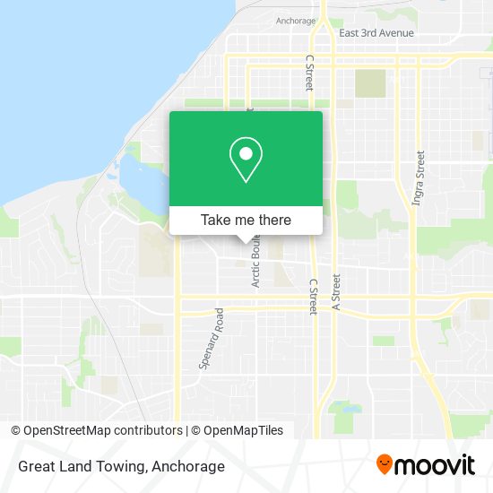 Mapa de Great Land Towing
