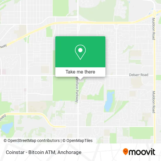 Coinstar - Bitcoin ATM map