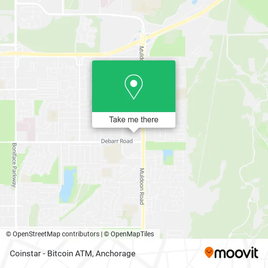 Coinstar - Bitcoin ATM map