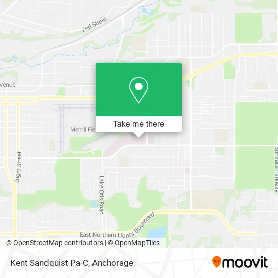 Mapa de Kent Sandquist Pa-C