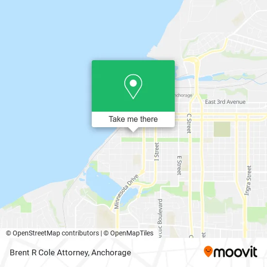 Mapa de Brent R Cole Attorney