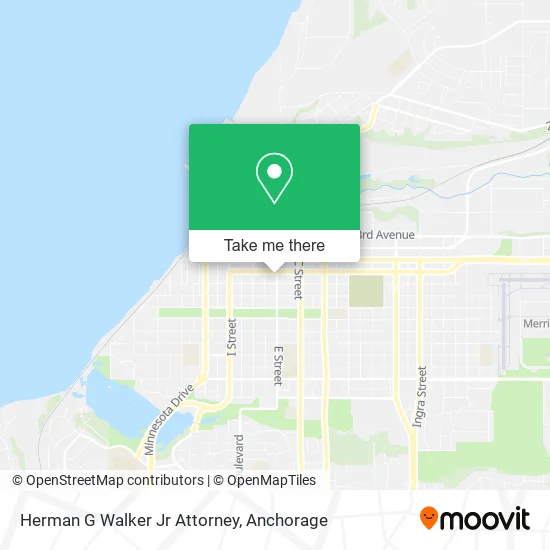 Mapa de Herman G Walker Jr Attorney