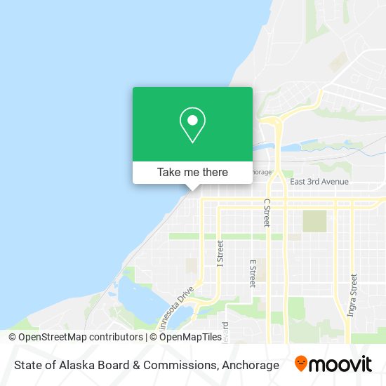 State of Alaska Board & Commissions map