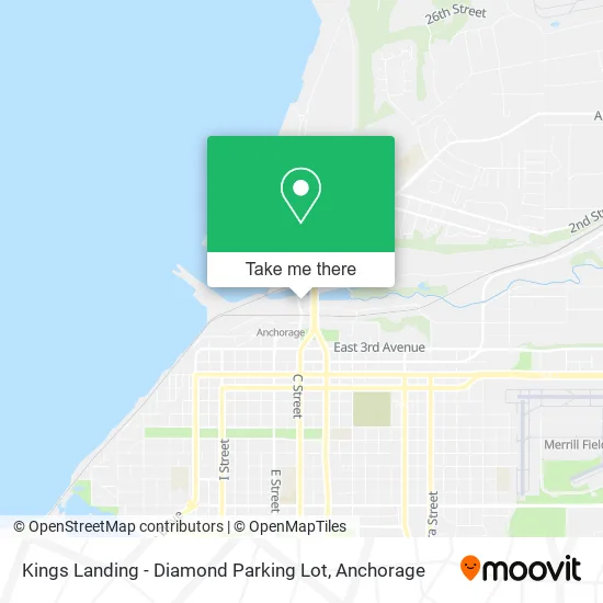 Kings Landing - Diamond Parking Lot map