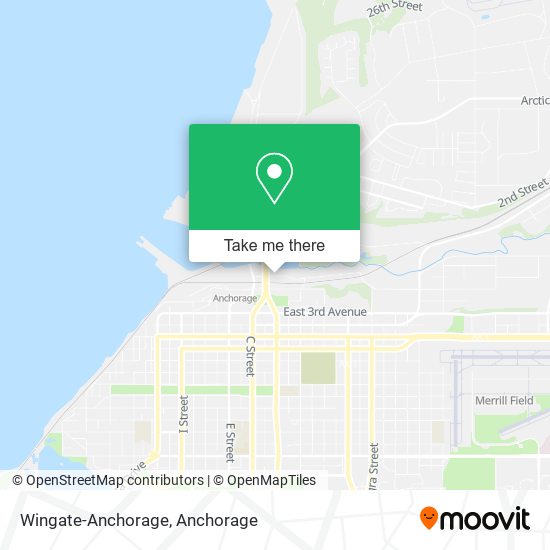 Wingate-Anchorage map