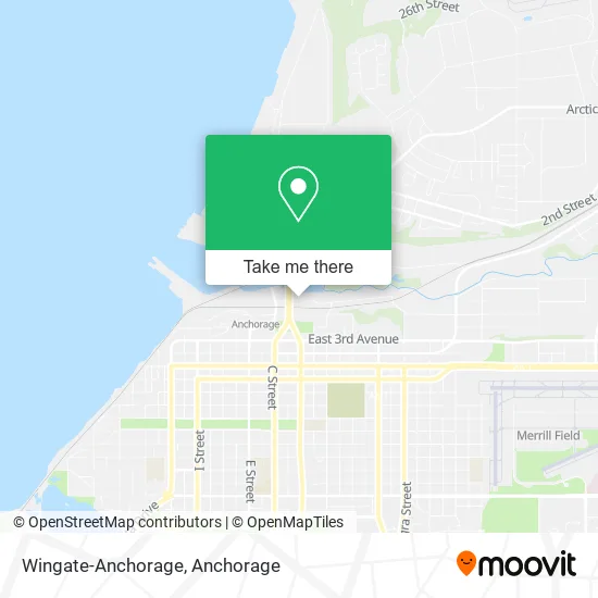 Wingate-Anchorage map