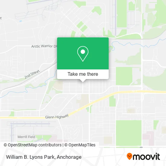 Mapa de William B. Lyons Park