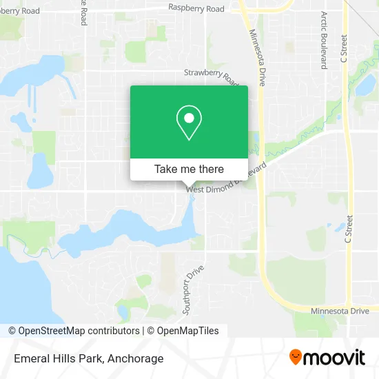 Emeral Hills Park map