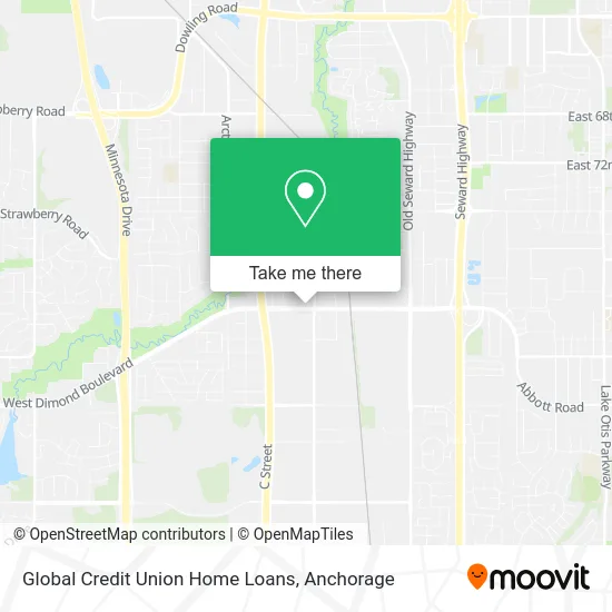 Mapa de Global Credit Union Home Loans