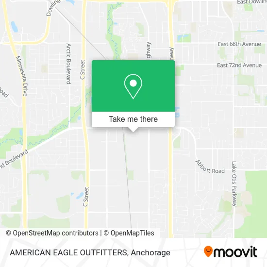 Mapa de AMERICAN EAGLE OUTFITTERS