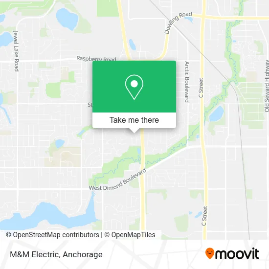 Mapa de M&M Electric