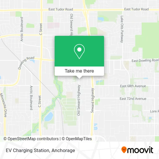 Mapa de EV Charging Station