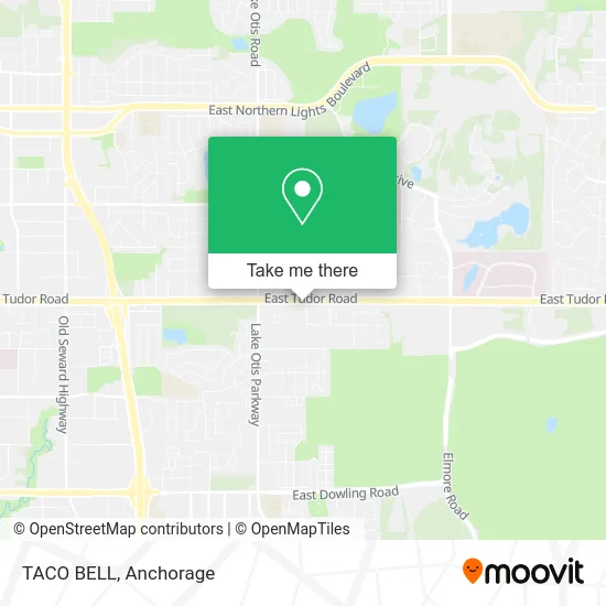 TACO BELL map