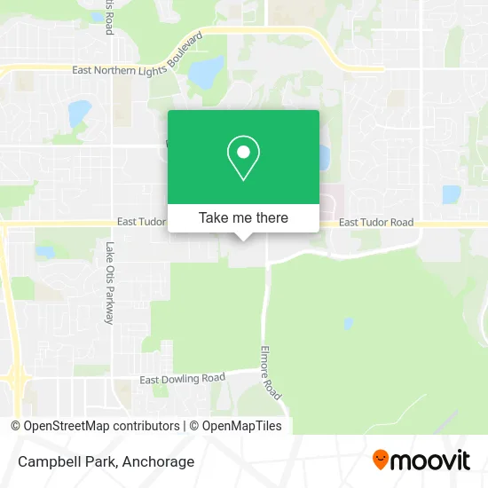 Campbell Park map