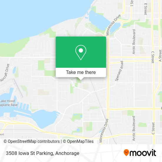 3508 Iowa St Parking map