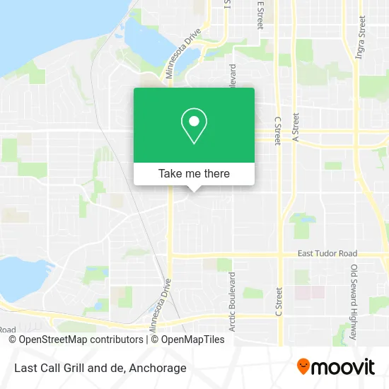 Last Call Grill and de map