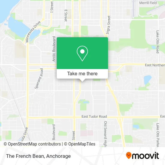 Mapa de The French Bean