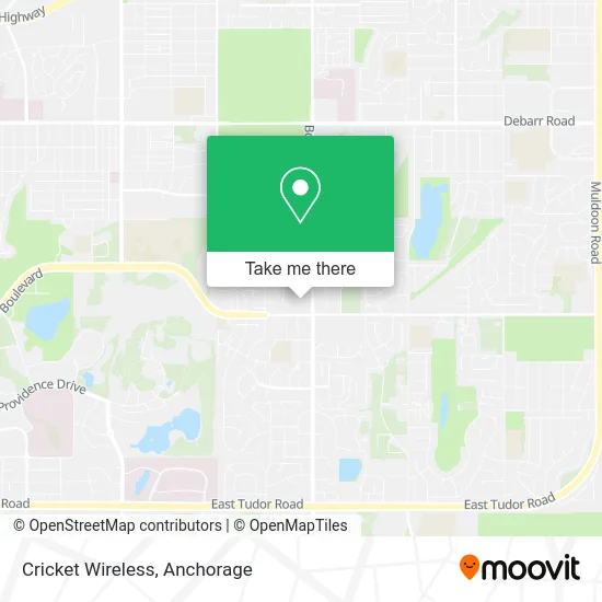 Cricket Wireless map
