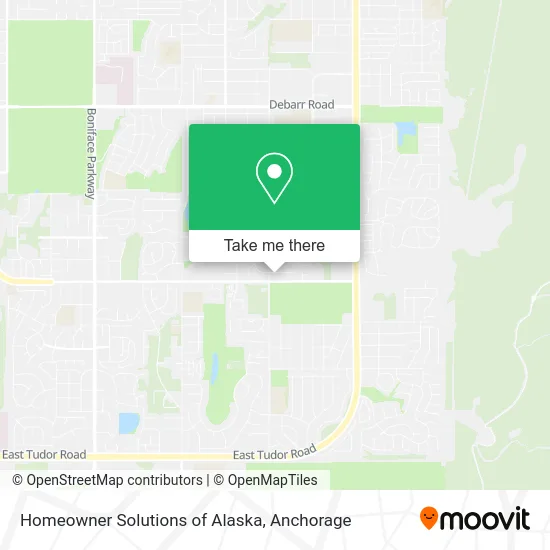Mapa de Homeowner Solutions of Alaska
