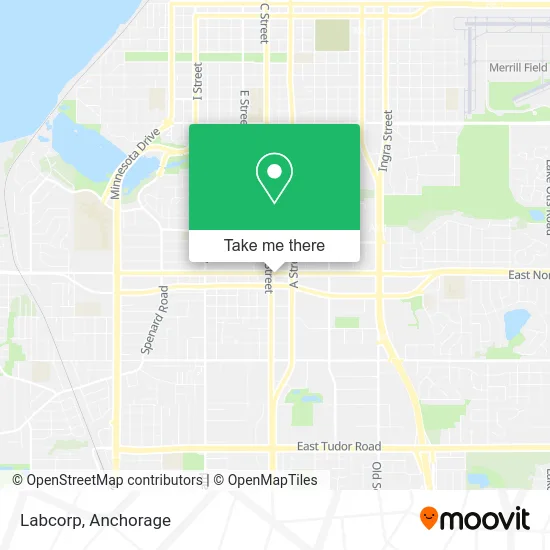 Labcorp map