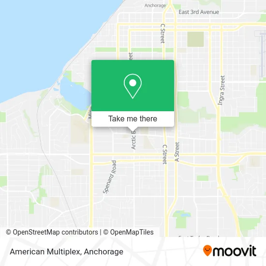 Mapa de American Multiplex