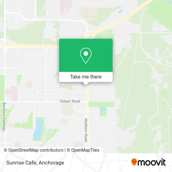 Sunrise Cafe map