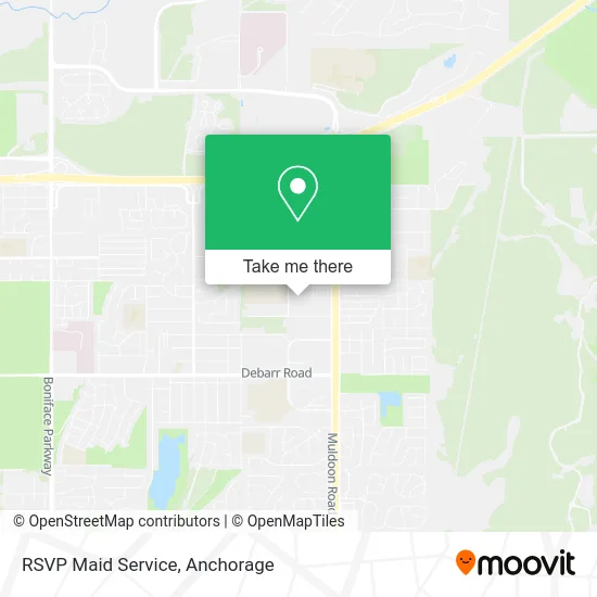 Mapa de RSVP Maid Service