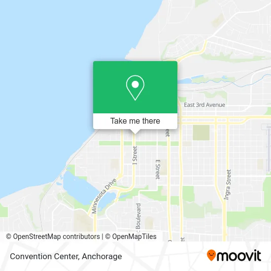 Mapa de Convention Center