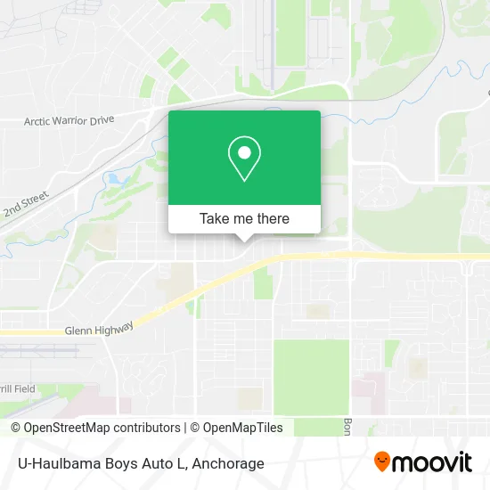 Mapa de U-Haulbama Boys Auto L