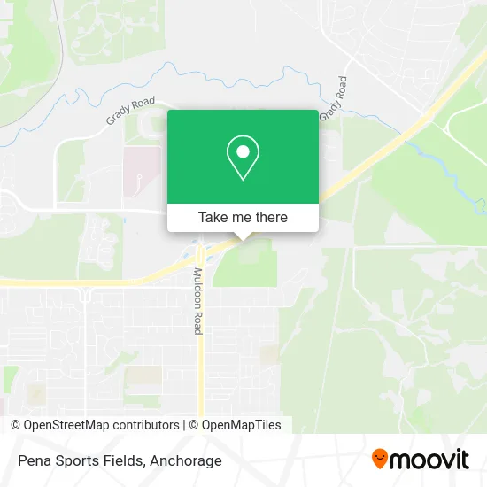 Pena Sports Fields map