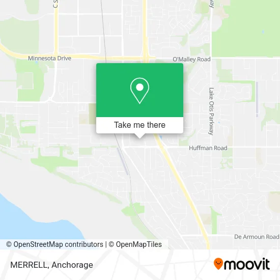 MERRELL map