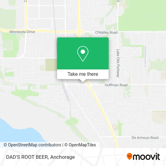 DAD'S ROOT BEER map