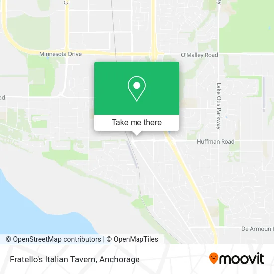 Mapa de Fratello's Italian Tavern