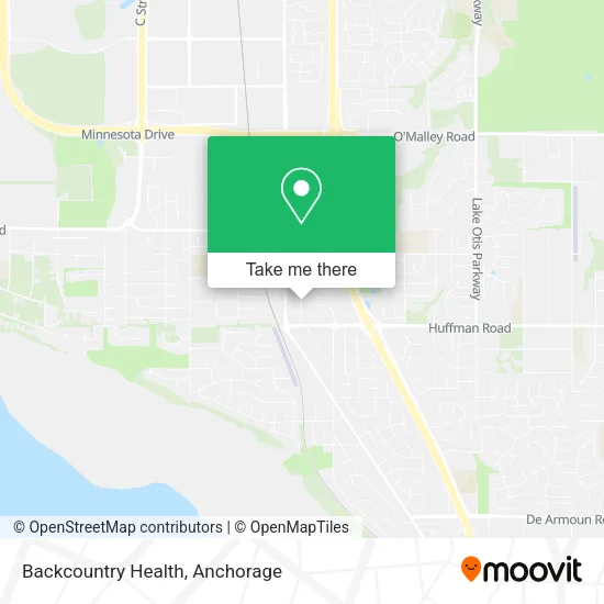 Backcountry Health map