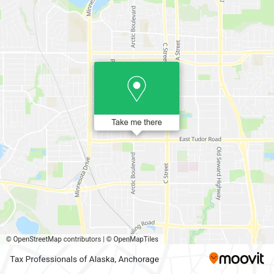 Mapa de Tax Professionals of Alaska